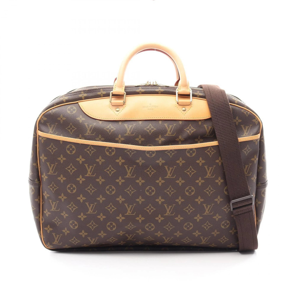 LOUIS VUITTON Brown Monogram Leather Boston Bag - Picture 1 of 16